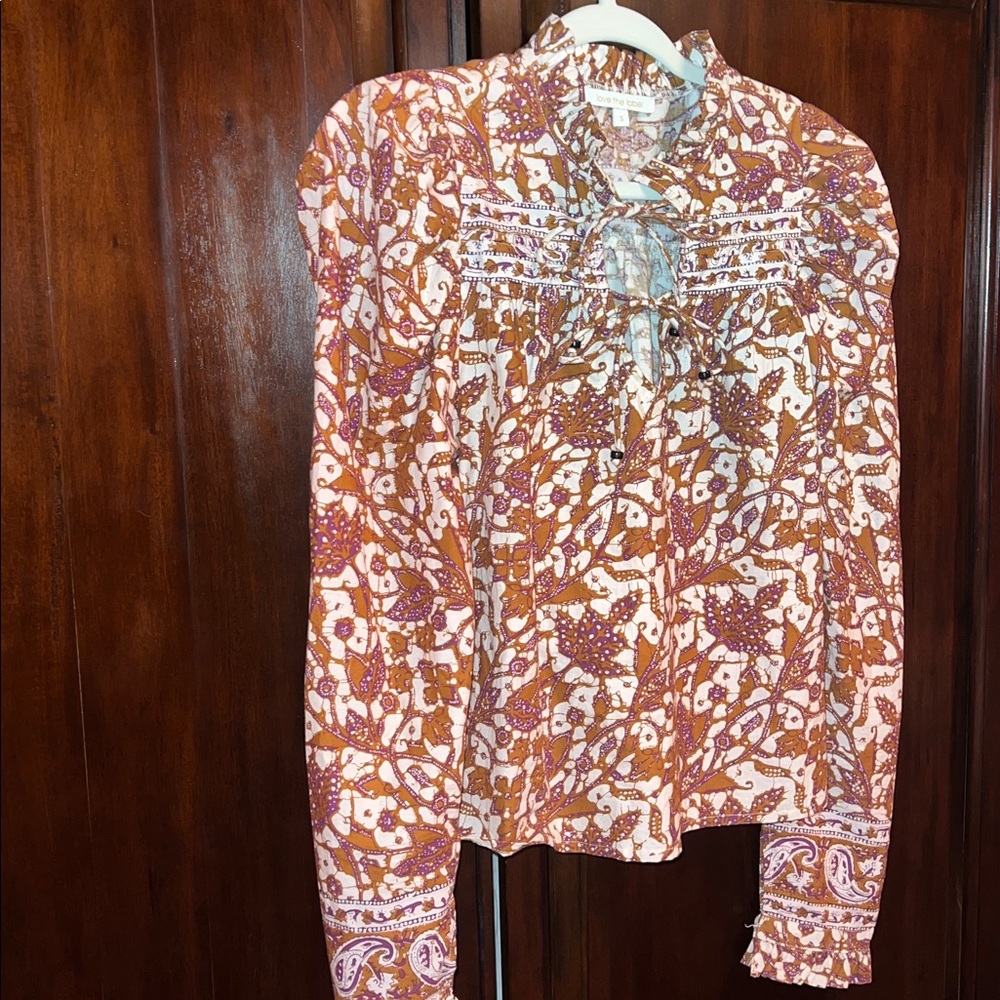 Floral Print Women's Top